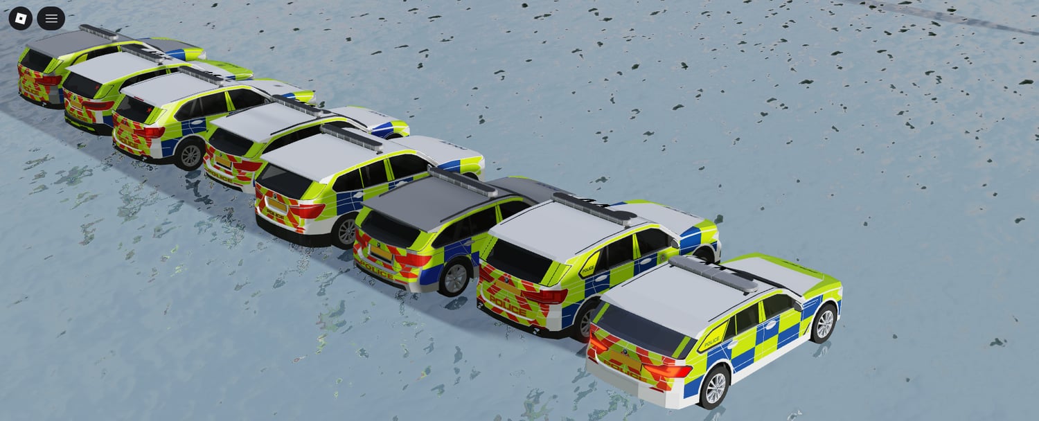 British Bavarian Sport police fleet