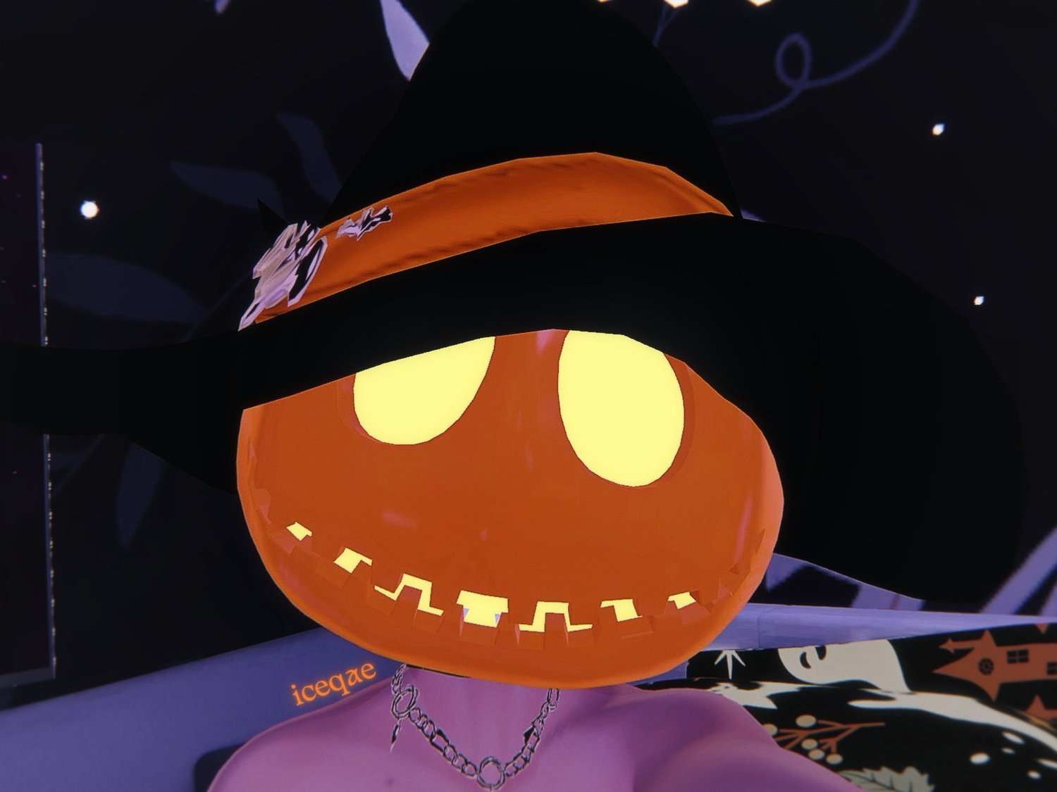pumpkin halloween quest avatar pc vrchat