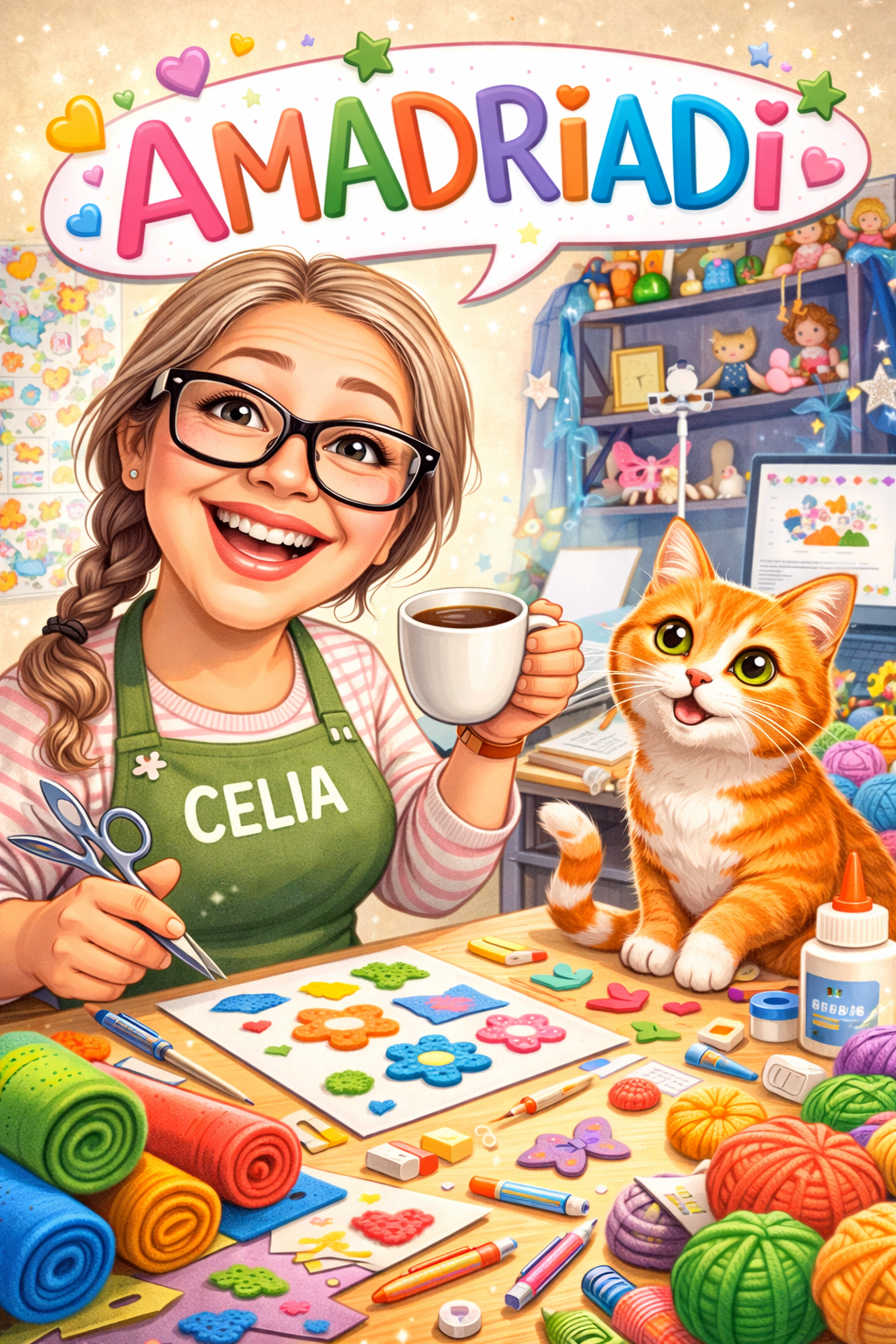 Tutorials Patterns, Patrones de Tutoriales, Celia Bailes, Amadriadi, Crafts, Manualidades, Tienda Digital, Digital Store, Celia Bailes, Amadriadi,