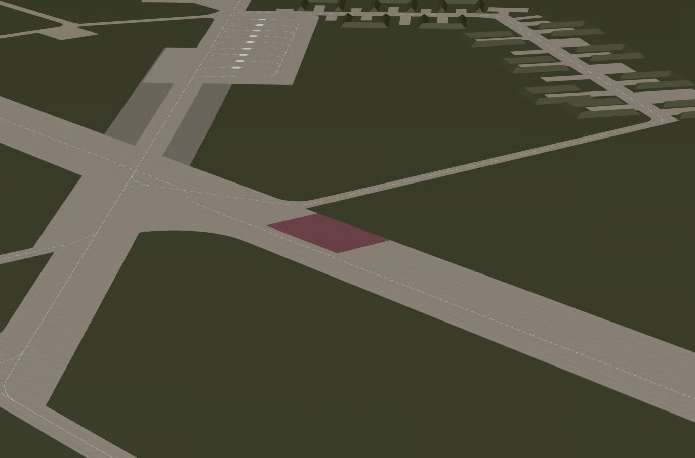 Novofedorivka military airfield layout