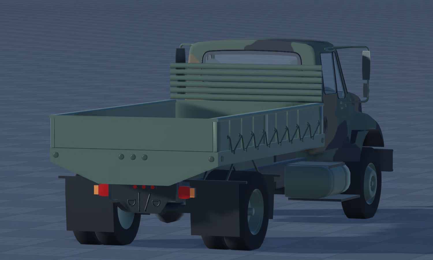 A-Chassis military transport vehicle