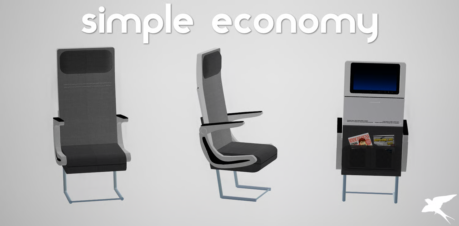 Modern airport lounge decorations
