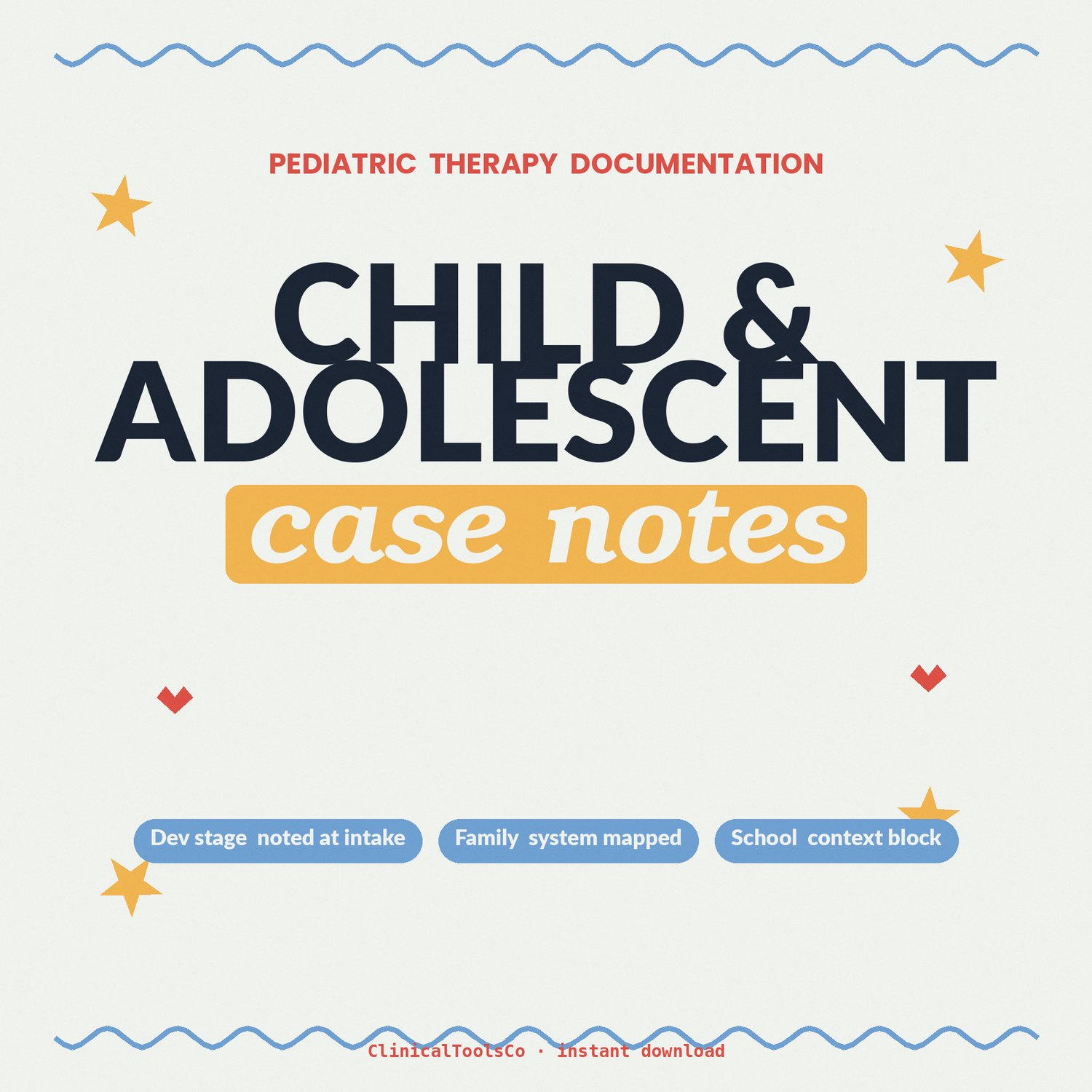 Cover of Child and Adolescent Case Conceptualization Template