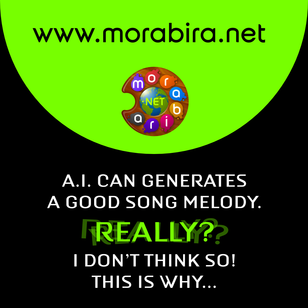 AI can generates a good song melody. Really? I don't think so! This is why...