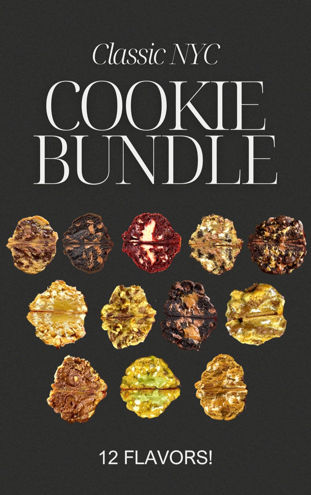 12 gourmet bakery-style cookie recipes including