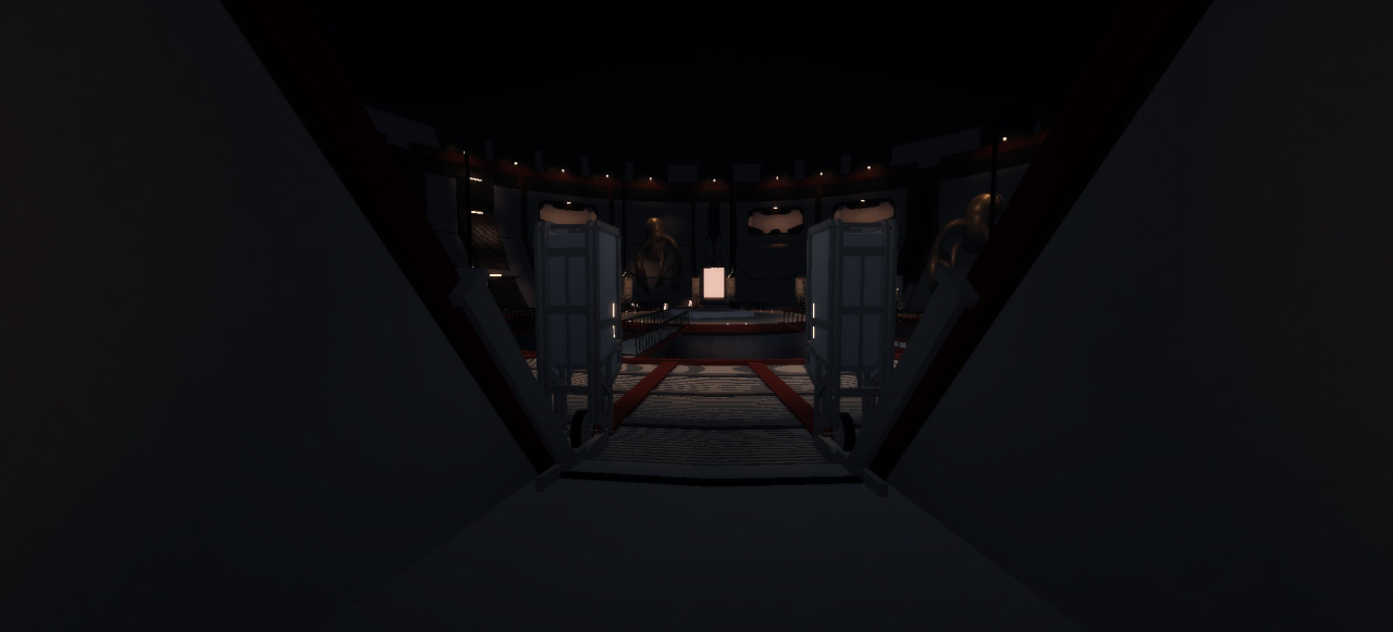 Fighter entrance to arena