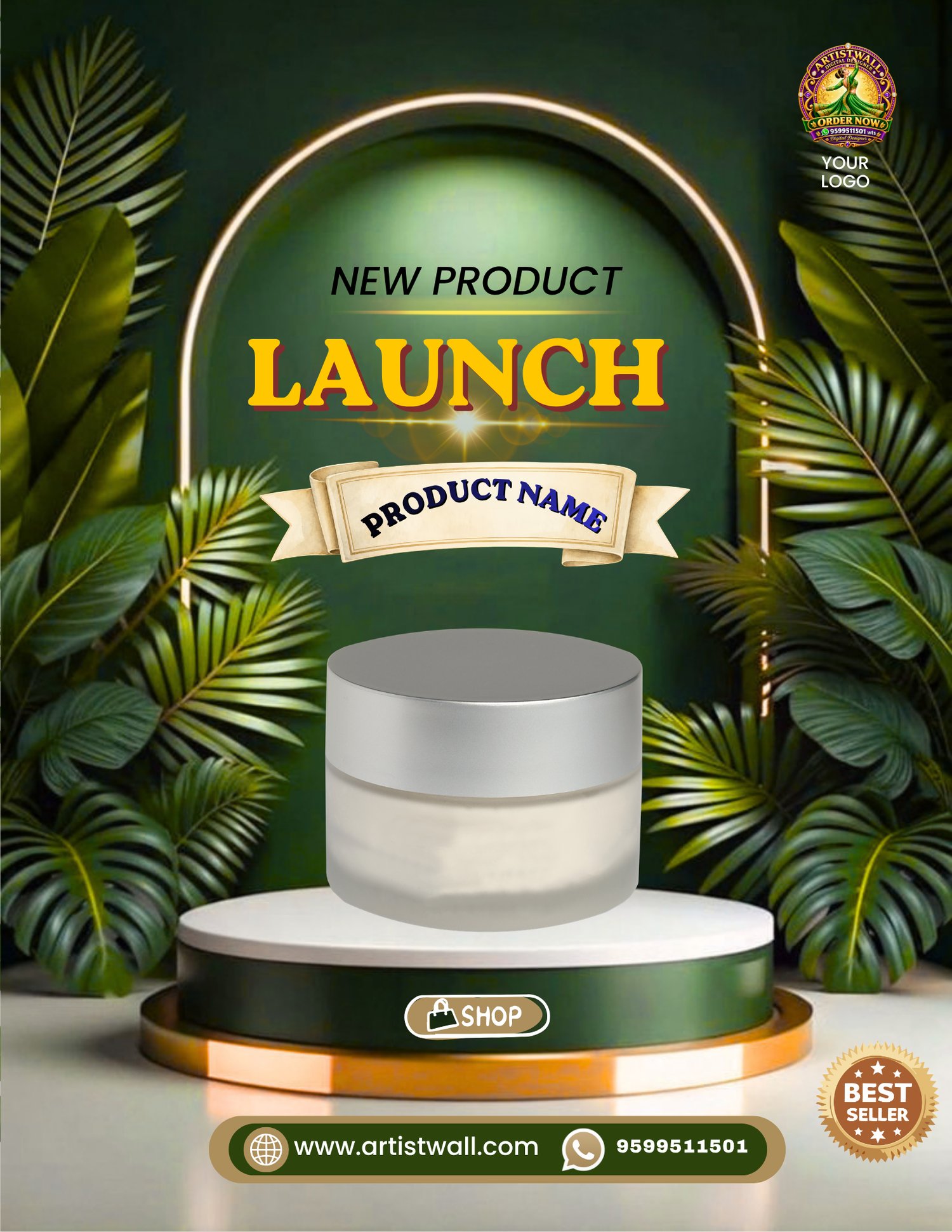 Product Launch & Business Growth Canva Template | Editable Marketing & Promotion Template
