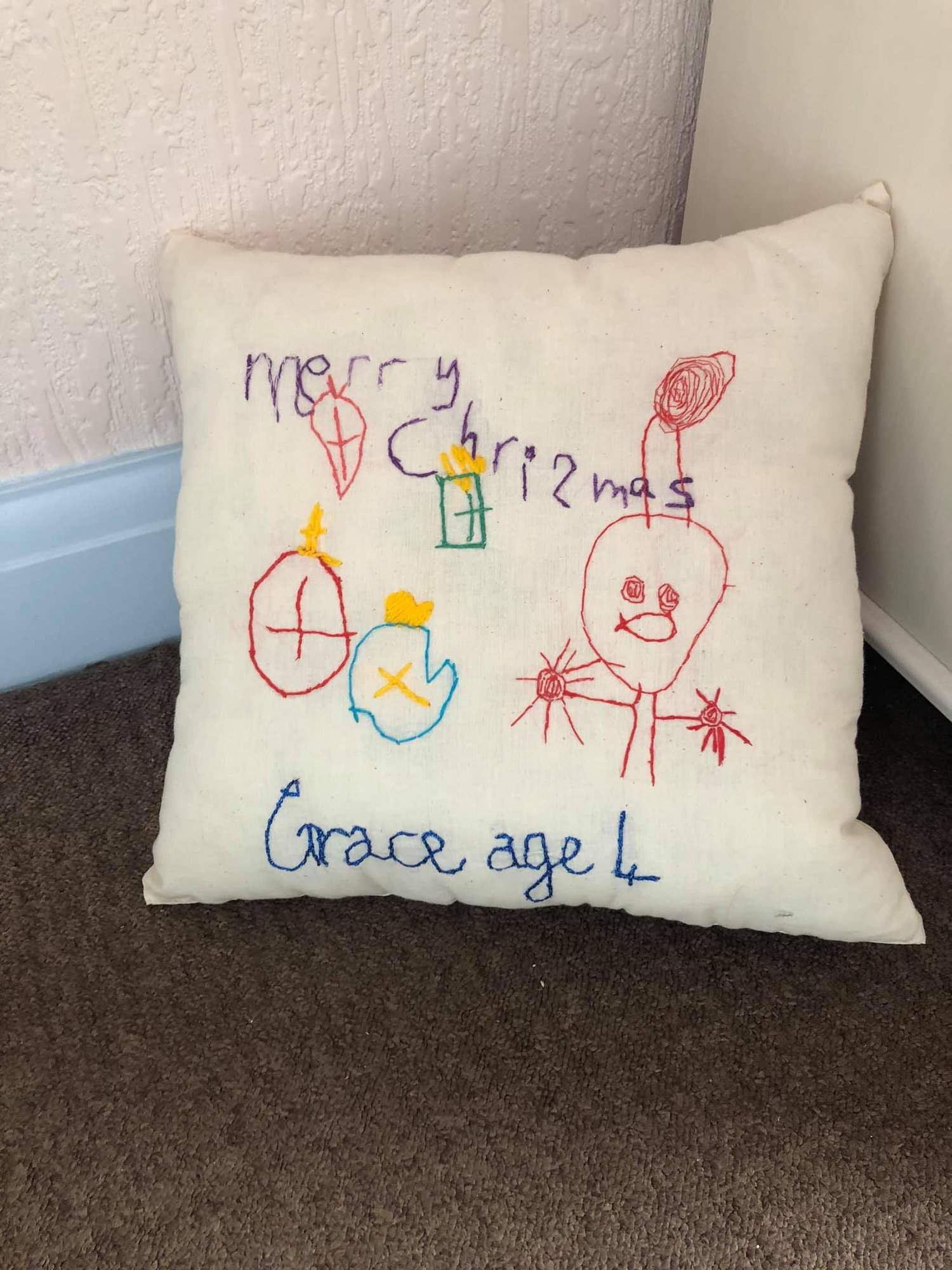 children  artwork cushions
