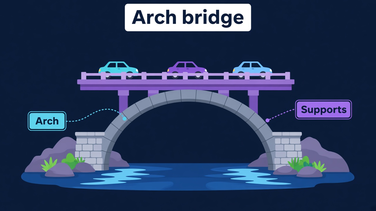 Arch bridge