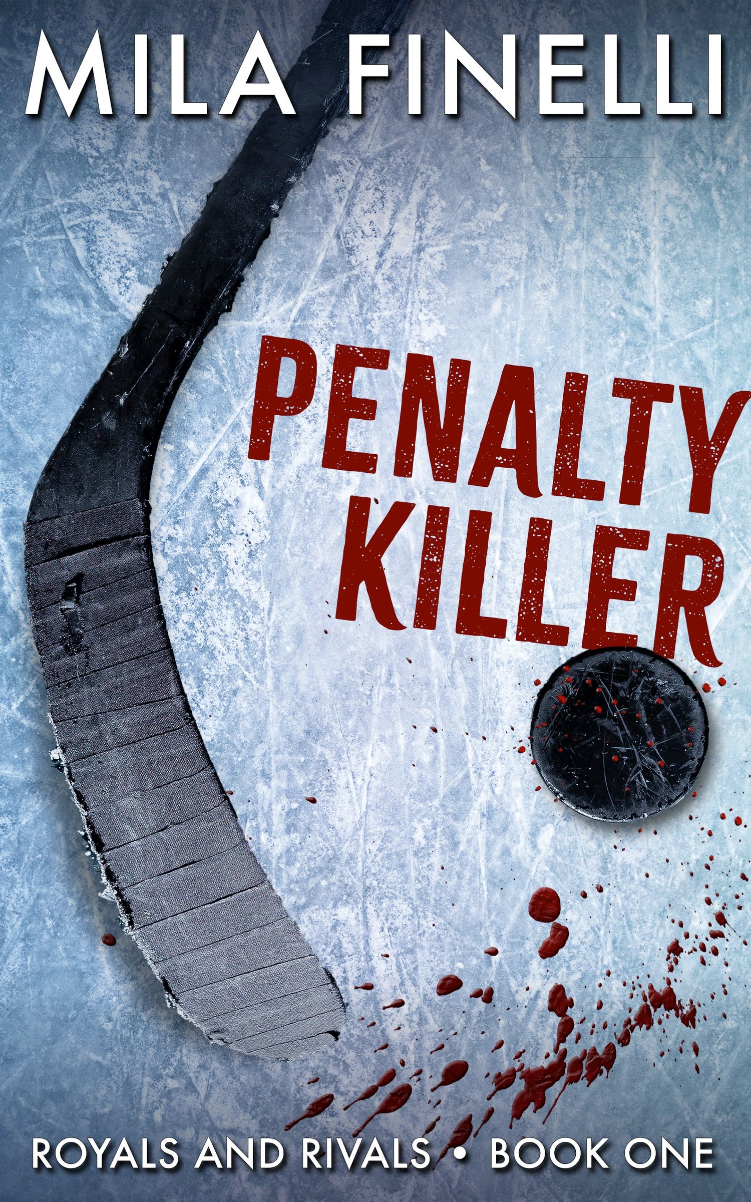 hockey stick with the words Penalty Killer, Mila Finelli