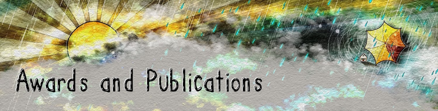 Grief Like Rain art banner Awards and publications patricia tiffany morris