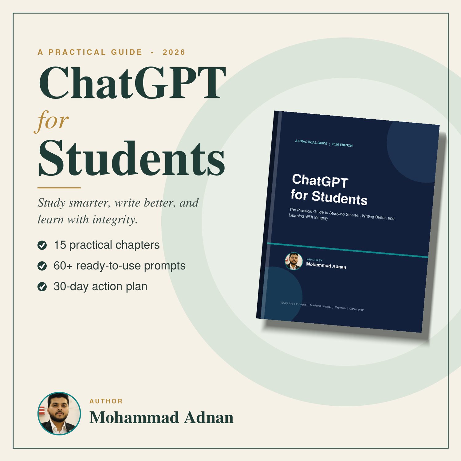 ChatGPT for Students – AI Study Guide for Smarter Learning