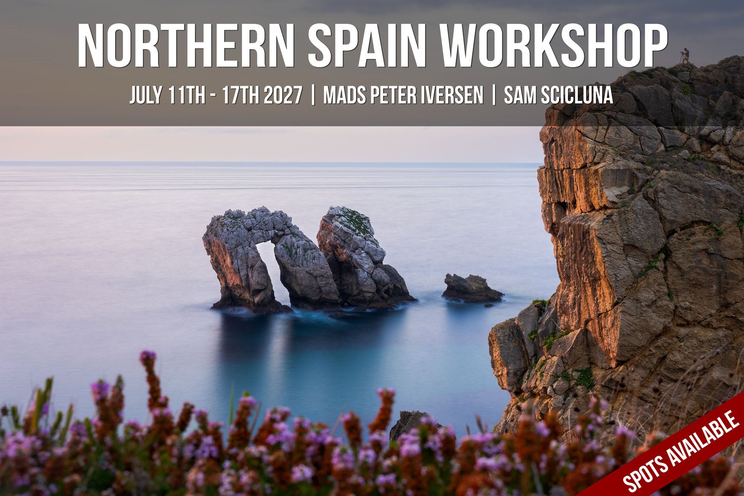 Northern north Spain landscape photography seascape workshop photo tour