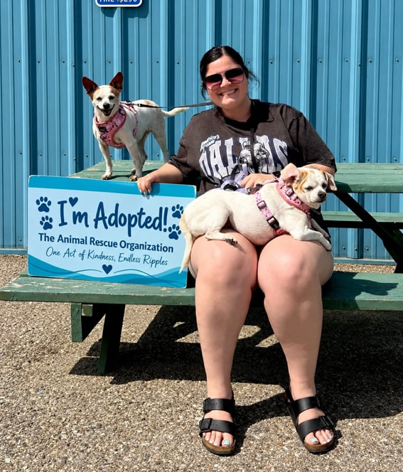 Discover Clover and Finn’s heartwarming adoption story. After going in and out of the shelter, these two best friends finally found their forever home together, proving that happy endings are worth waiting for.