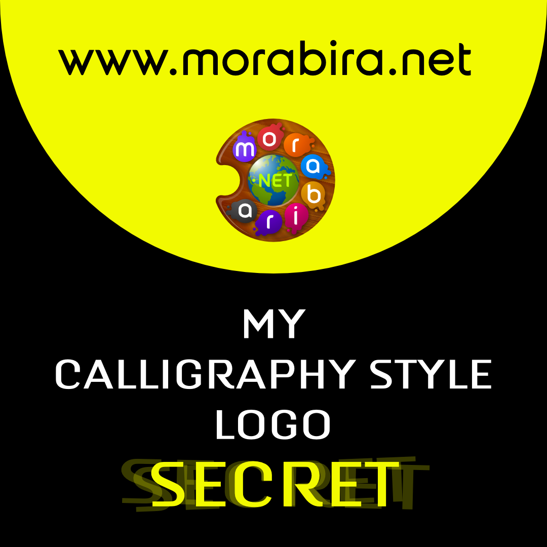 My calligraphy style logo SECRET