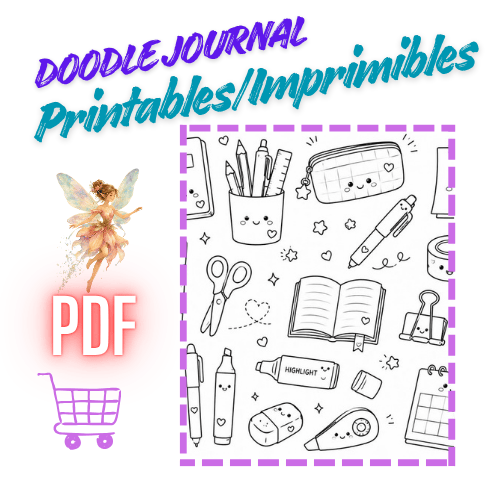 Doodle, Journal, Celia Bailes, Amadriadi, Tienda, Shop,