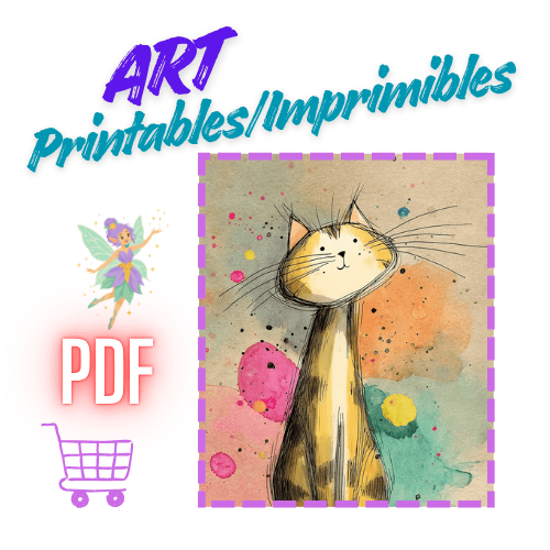 Art, Paint, Printable, Celia Bailes, Amadriadi,