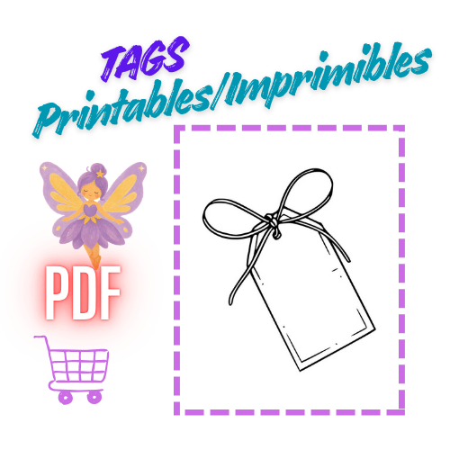 Tags, Scrapbook, Crafts, Manualidades, Celia Bailes, Printable, Imprimibles,