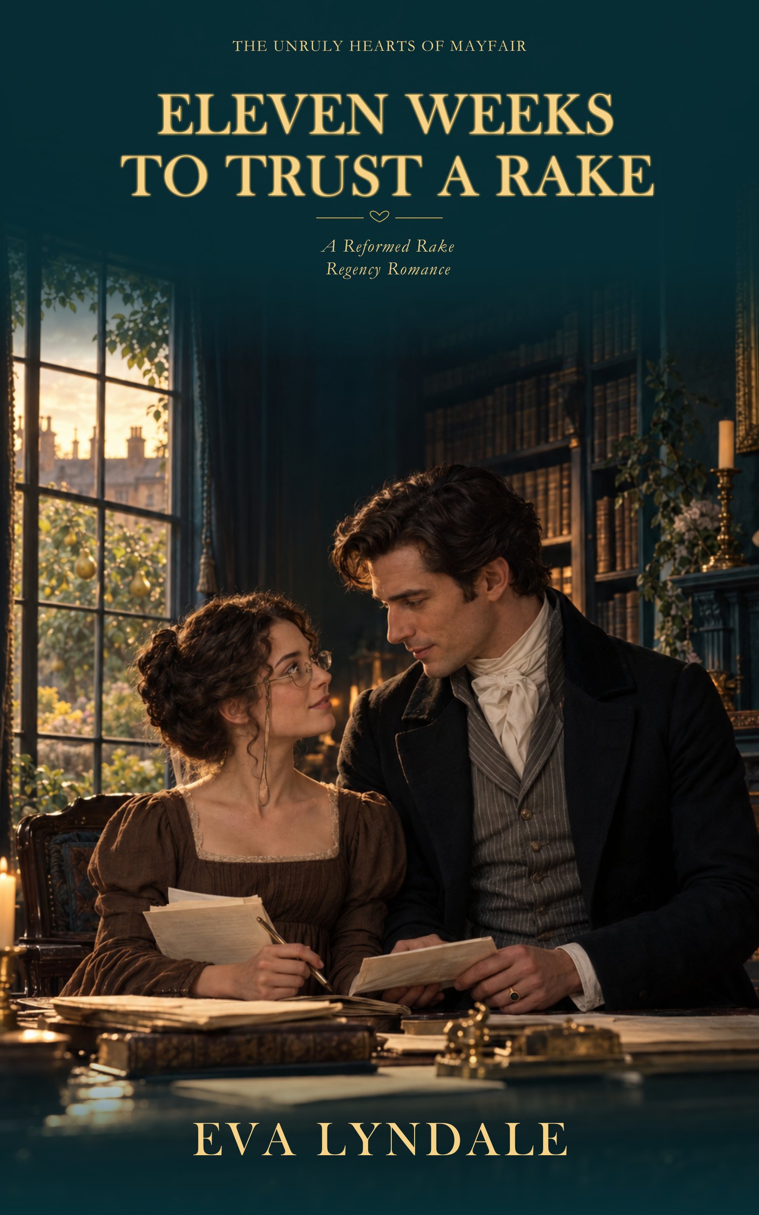 Cover of Eleven Weeks to Trust a Rake by Eva Lyndale