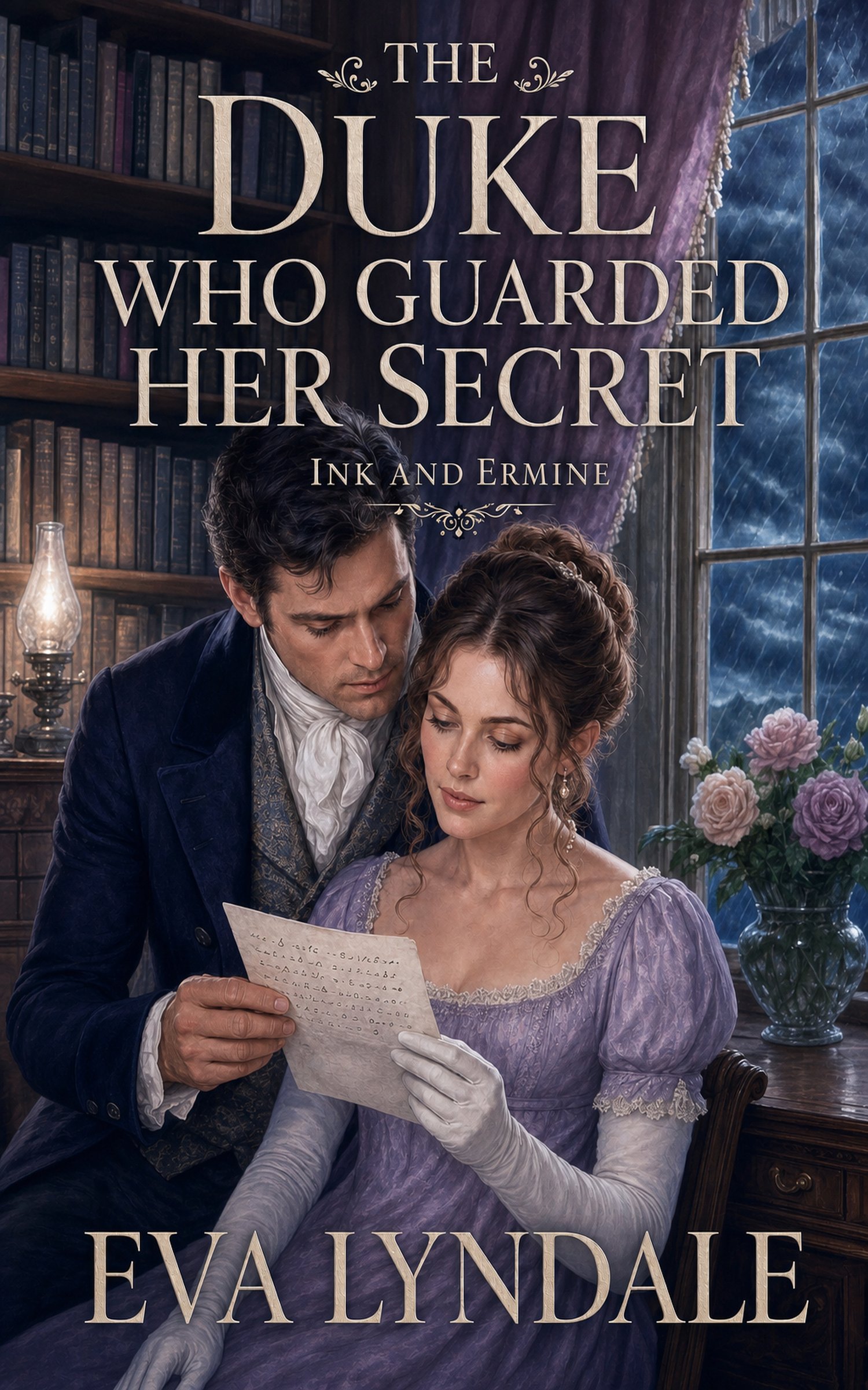 Cover of The Duke Who Guarded Her Secret by Eva Lyndale