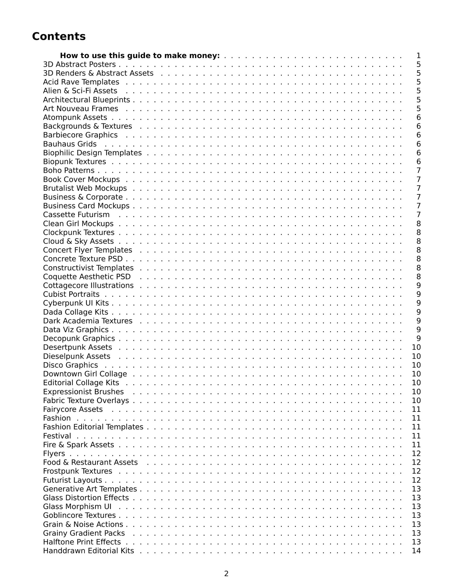 Graphic Design Library — 750+ Visual Elements Data Book - preview 3