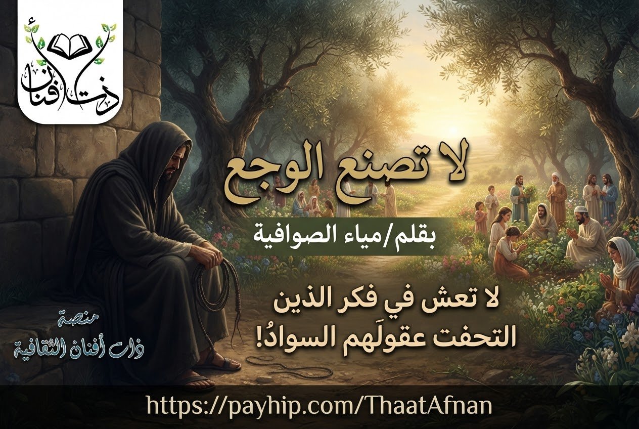 مقالة: لا تصنع الوجع/ بقلم: مياء الصوافية