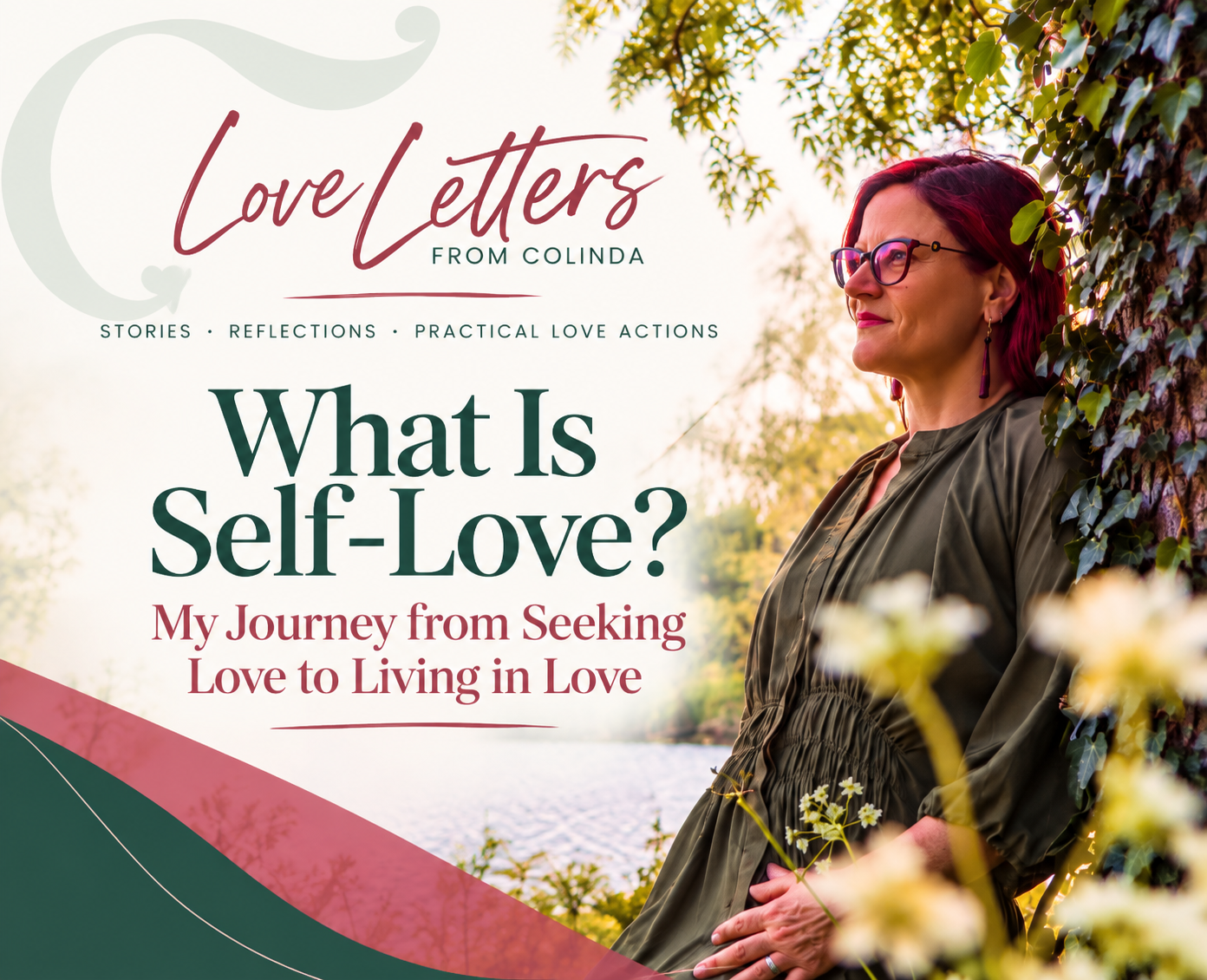 Colinda Latour after walking into a pole during her self-love journey