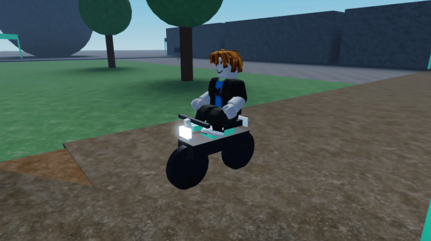 Roblox electric bike riding system