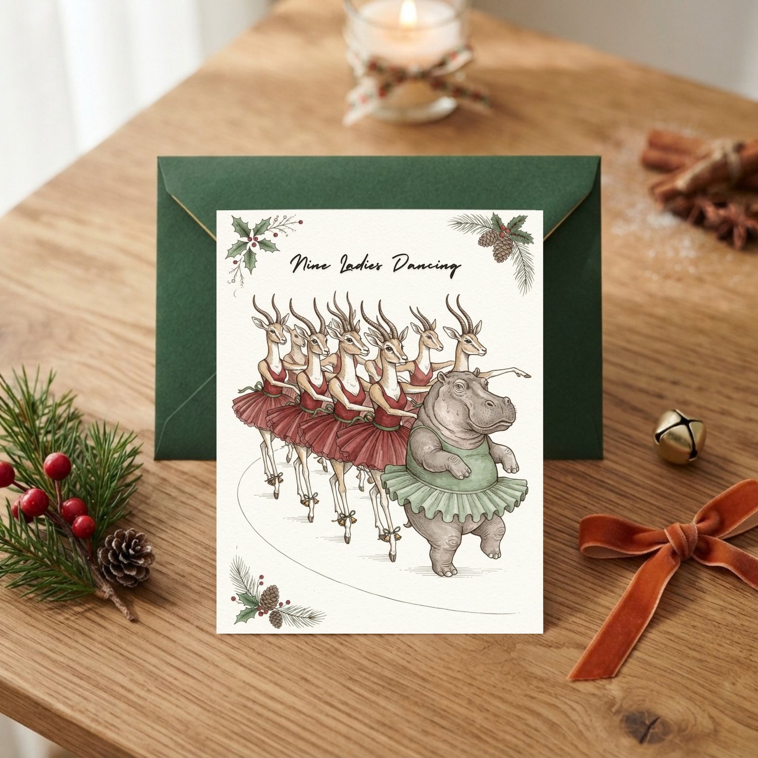 12 Days of Christmas funny printable greeting  cards, holiday greeting card, funny Christmas cards, holiday cheer, printable card