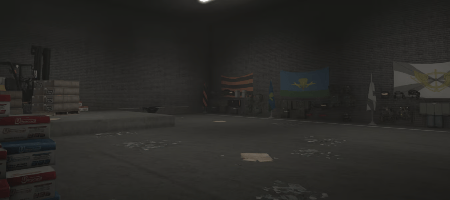 Eastern European residential combat zone