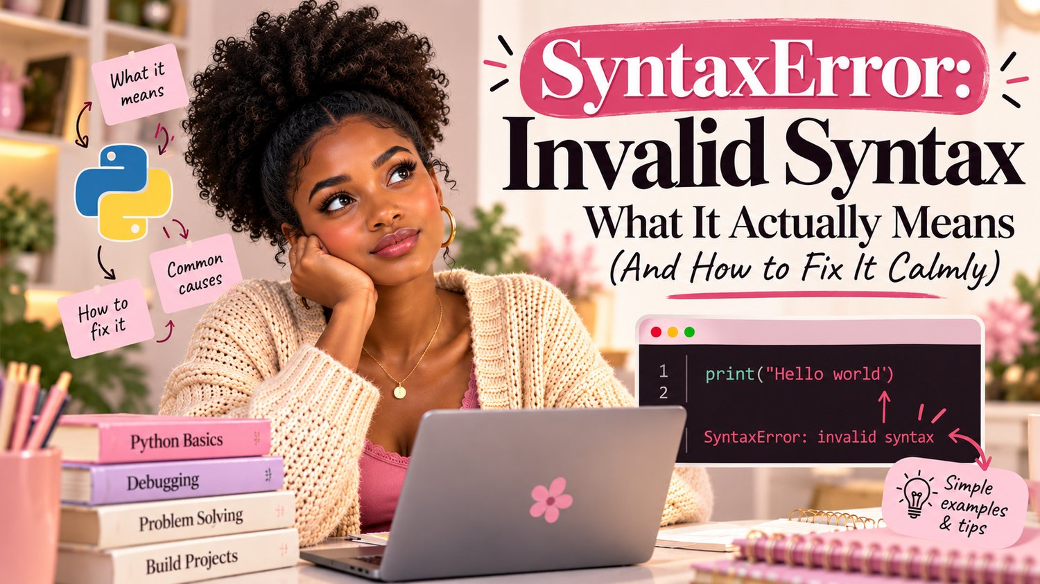 SyntaxError: Invalid Syntax