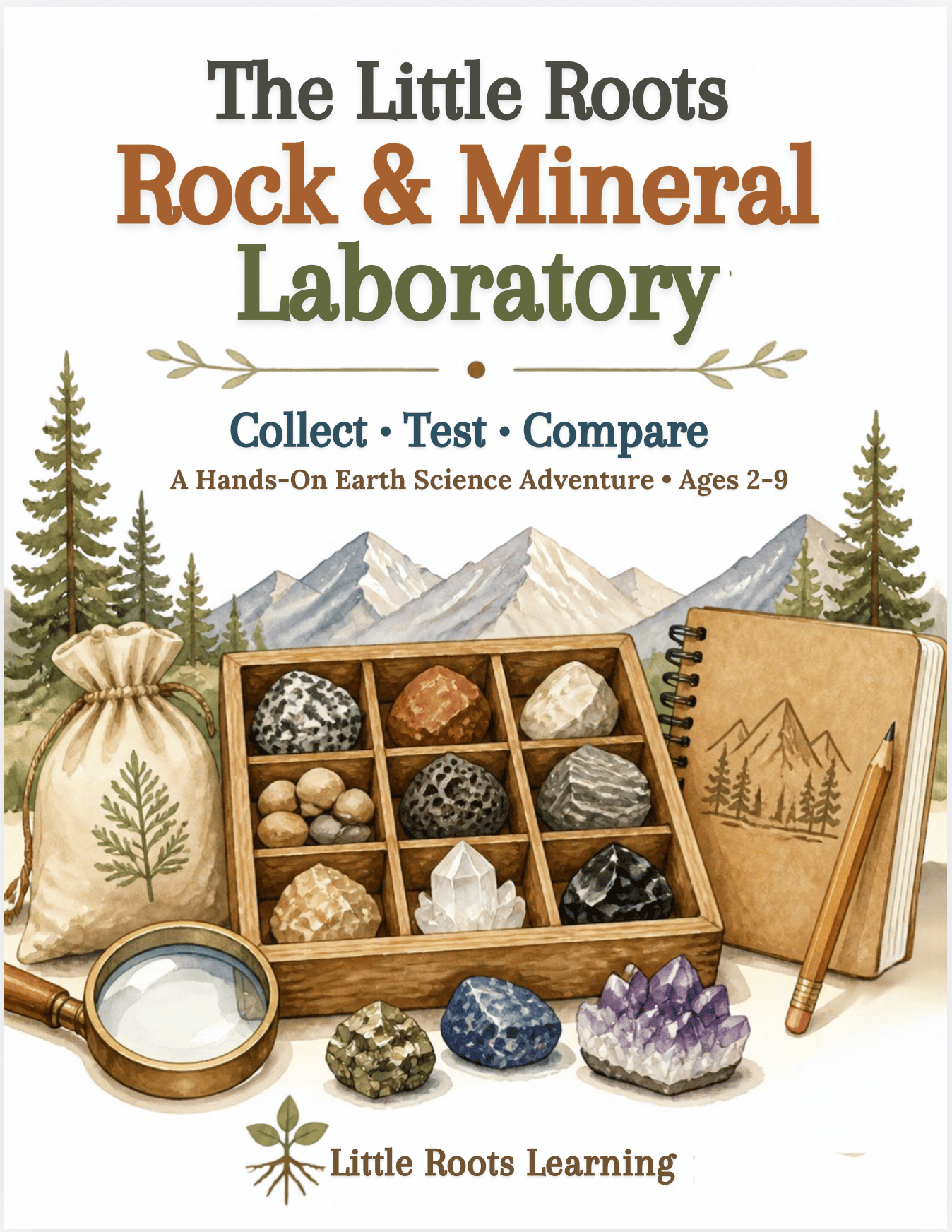 Rock Collection Science Little Roots Rock & Mineral Laboratory - Payhip