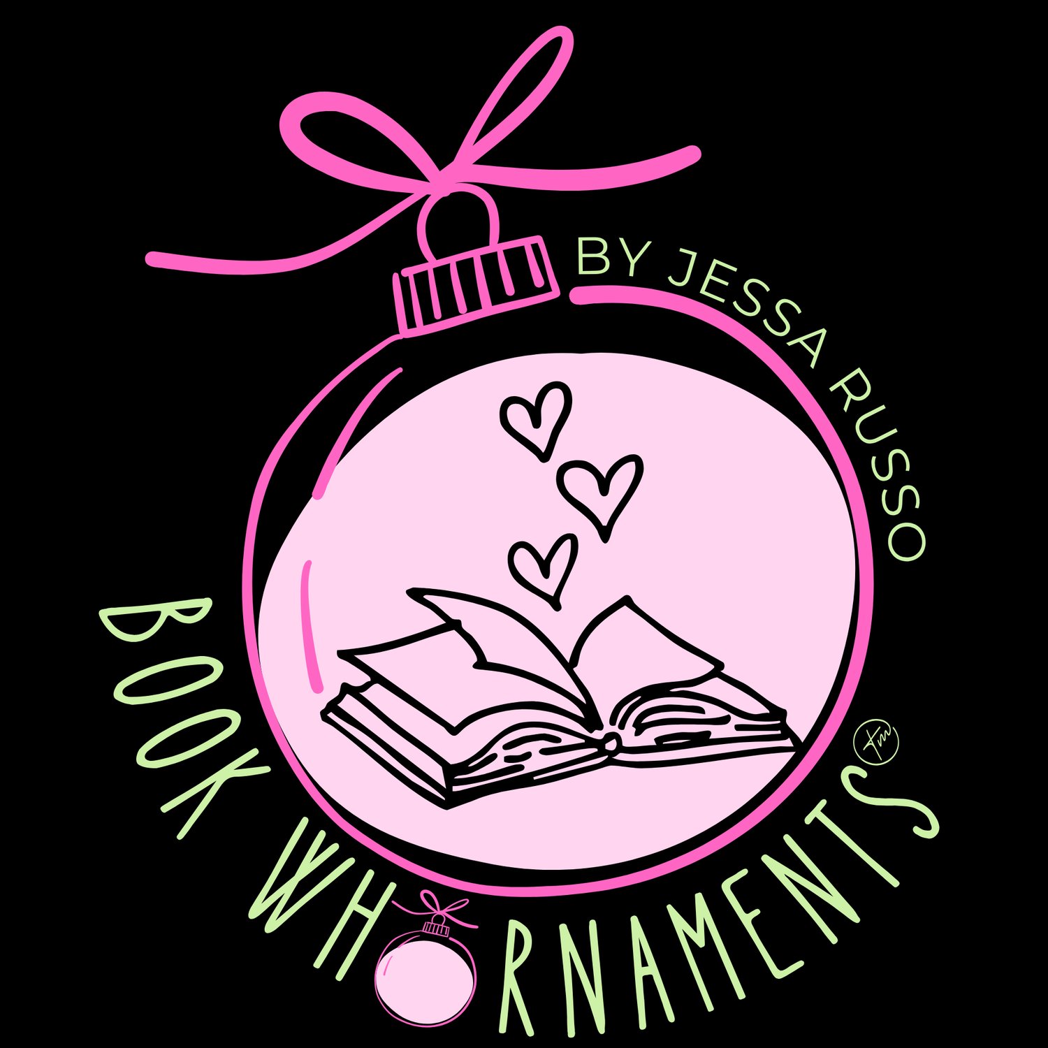 bookish ornaments holiday gifts for book lovers and romance readers