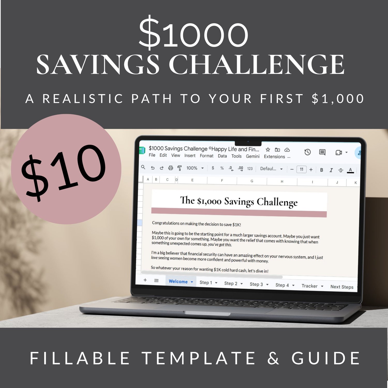 $1000 Savings Challenge