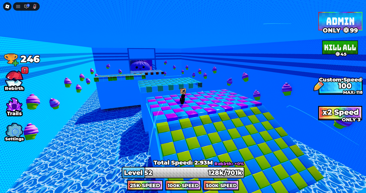 Roblox speed run replay system