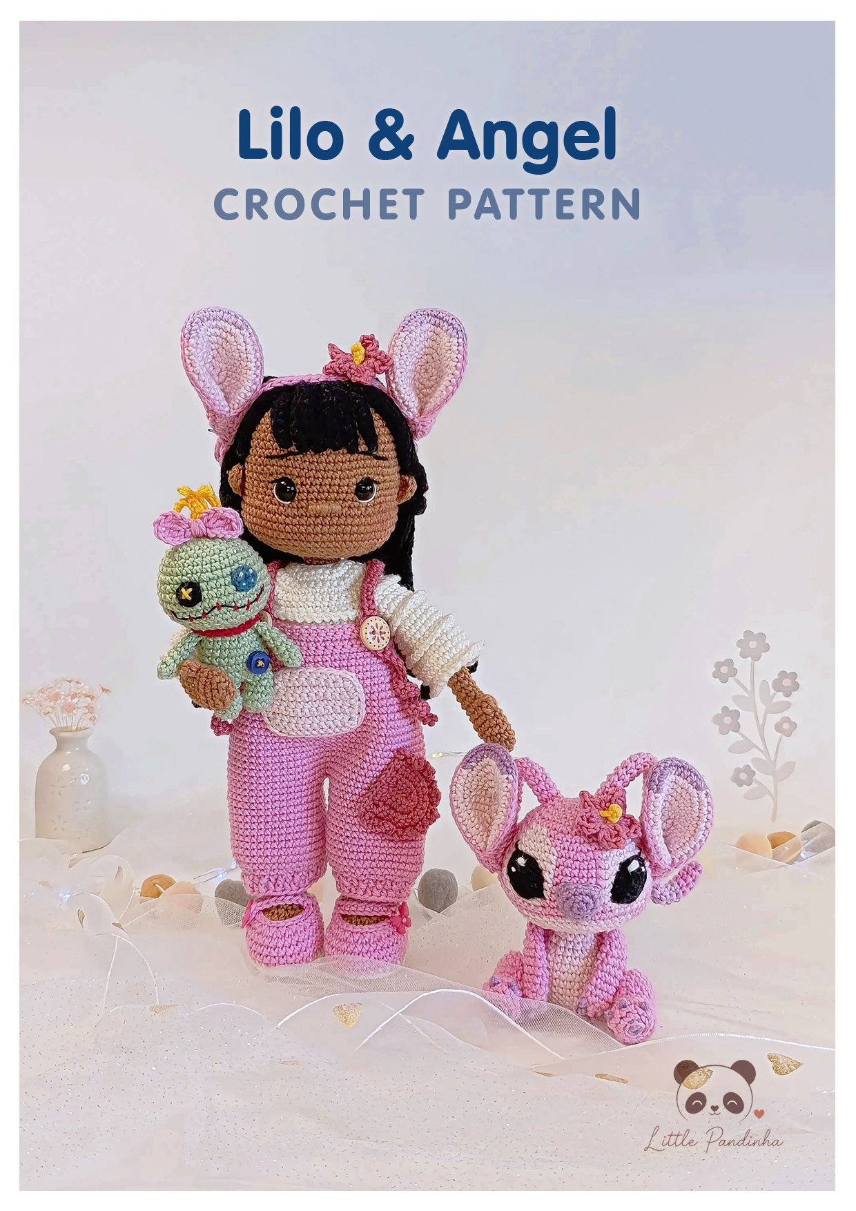 Lilo & Angel Crochet Pattern PDF