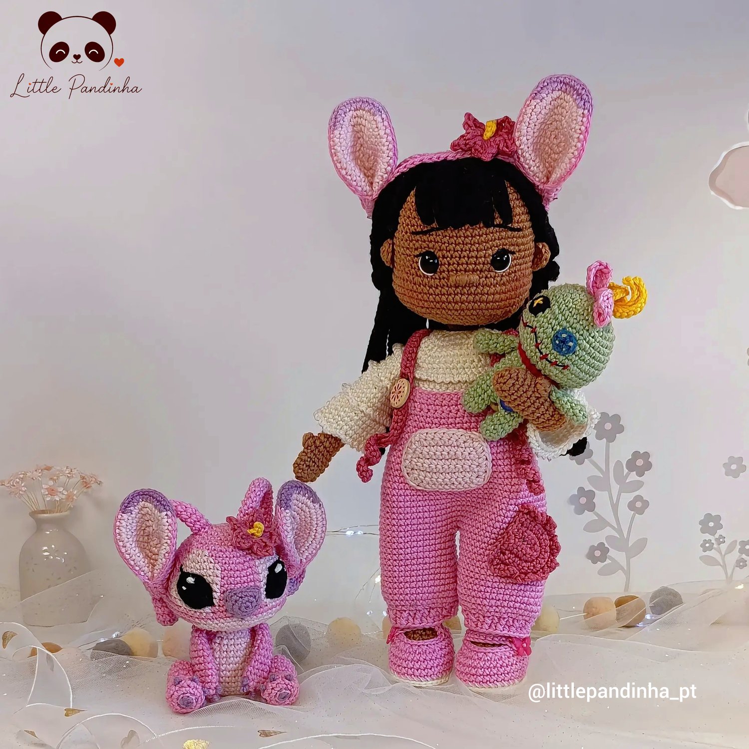 Lilo & Angel Crochet Pattern PDF
