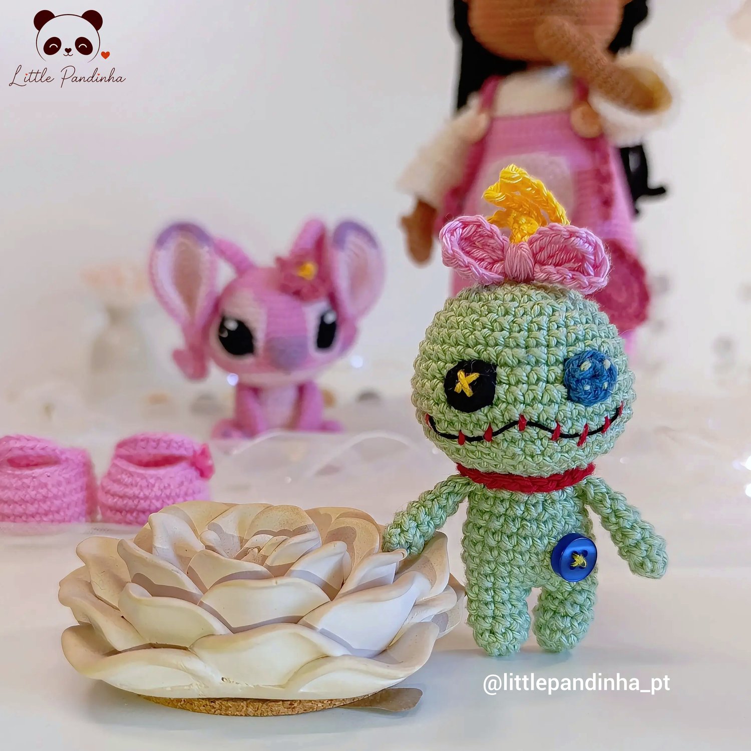 Lilo & Angel Crochet Pattern PDF
