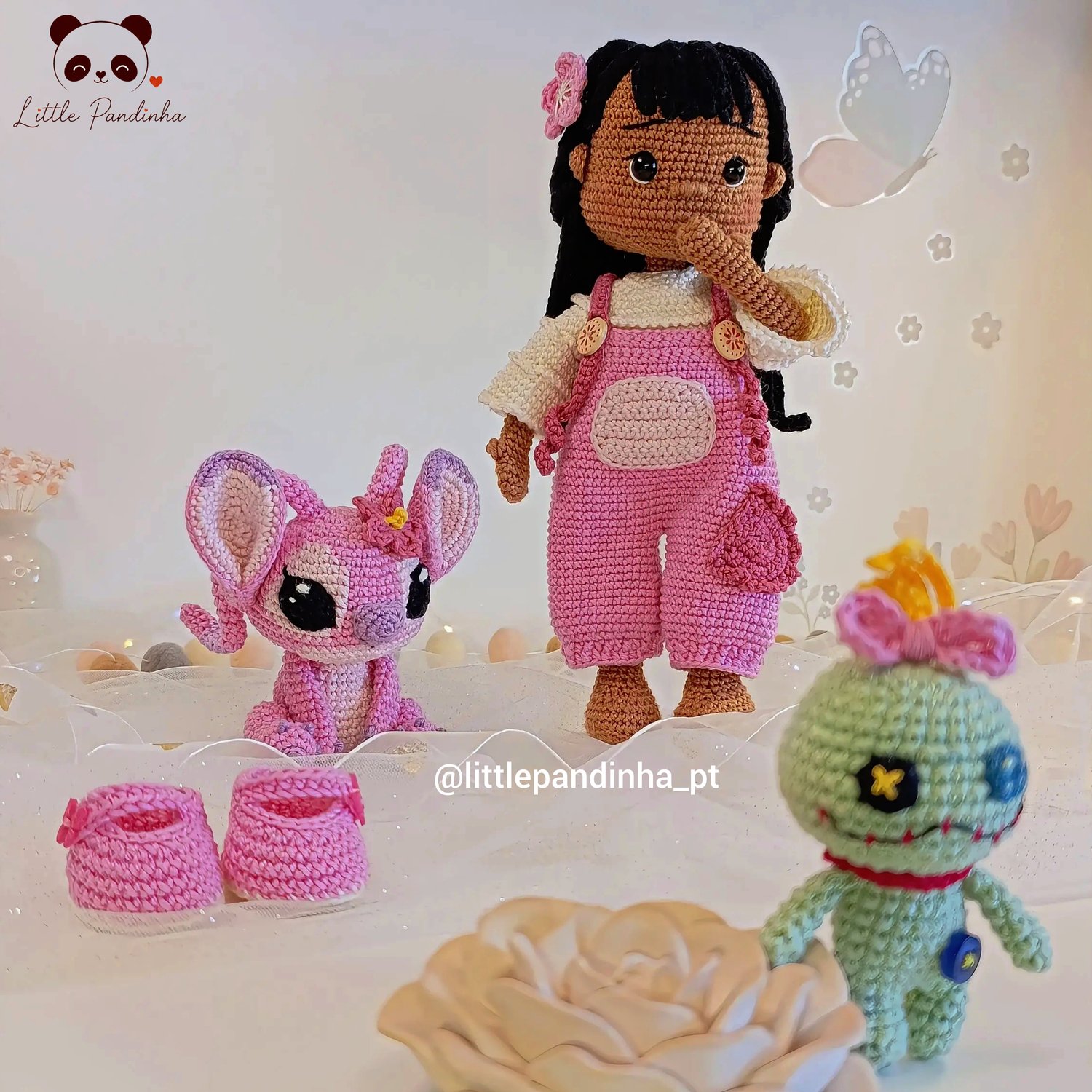 Lilo & Angel Crochet Pattern PDF