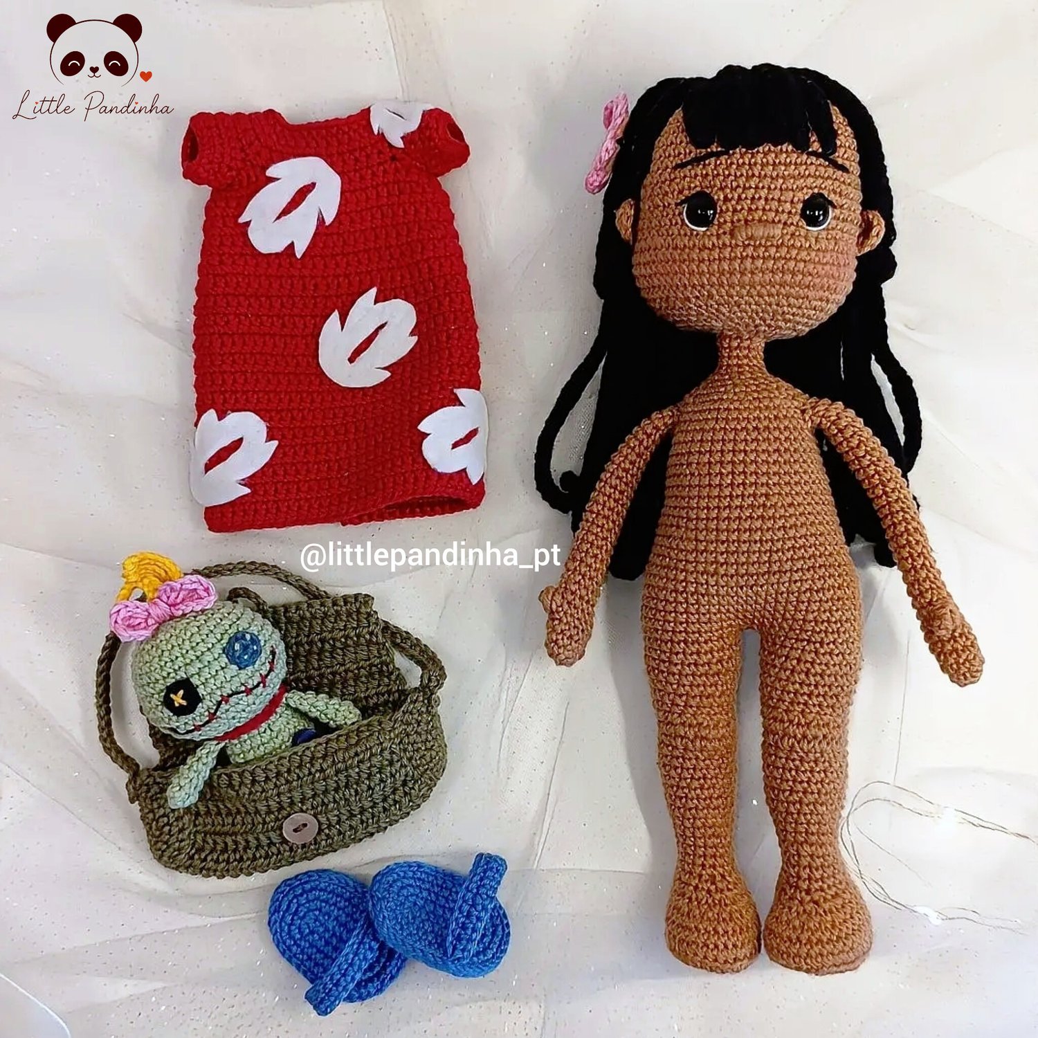 Lilo & Scrump Crochet Pattern PDF