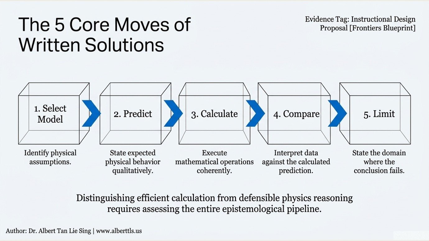 The Five Core Moves of Written Solutions