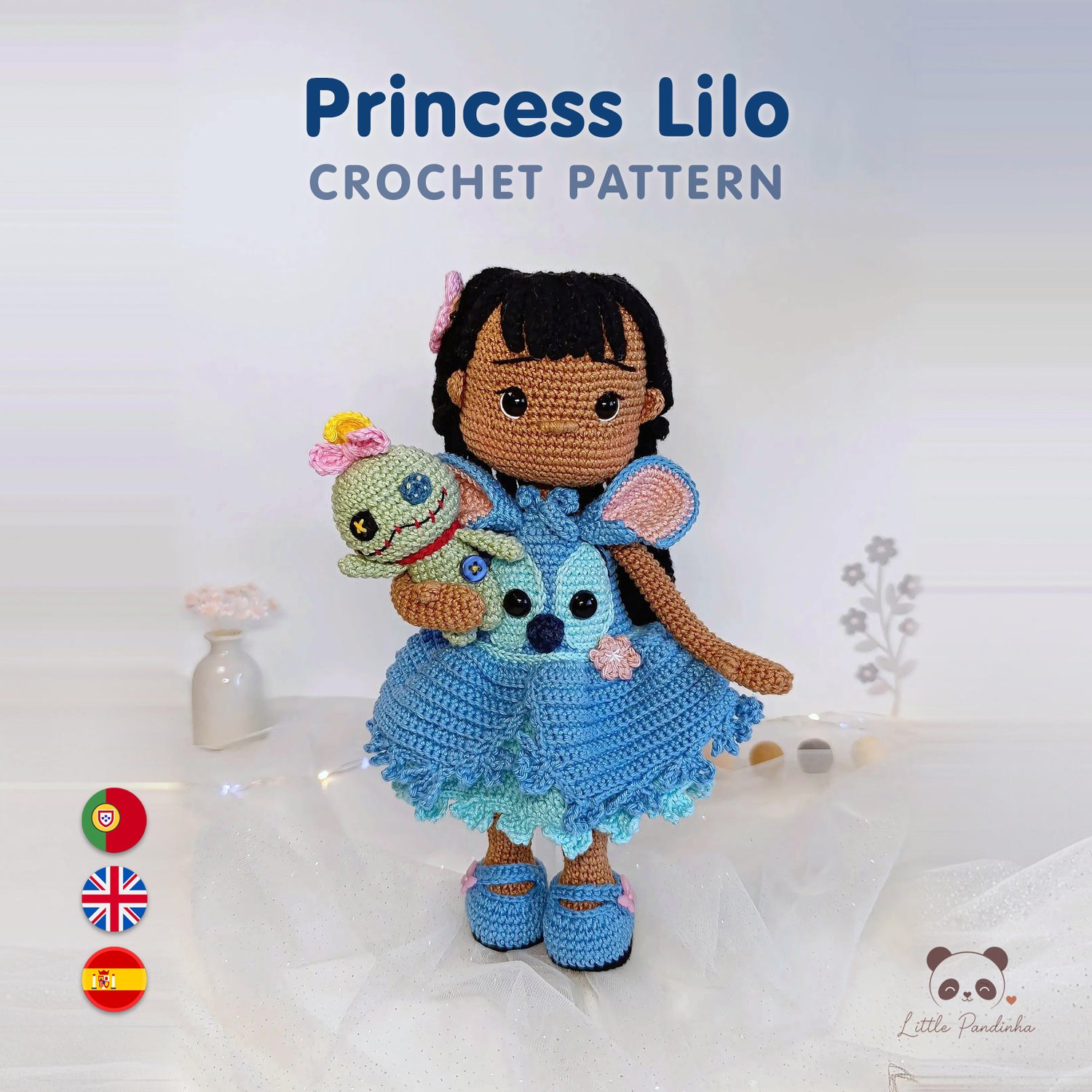 Princess Lilo Crochet Pattern PDF