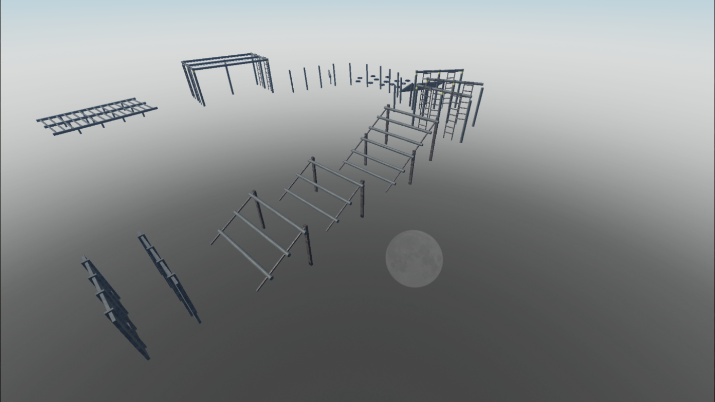 Tire obstacles for training course builds
