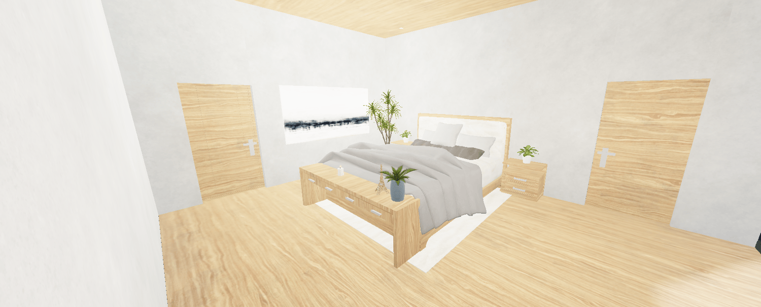 Furnished lounge designed for residential roleplay