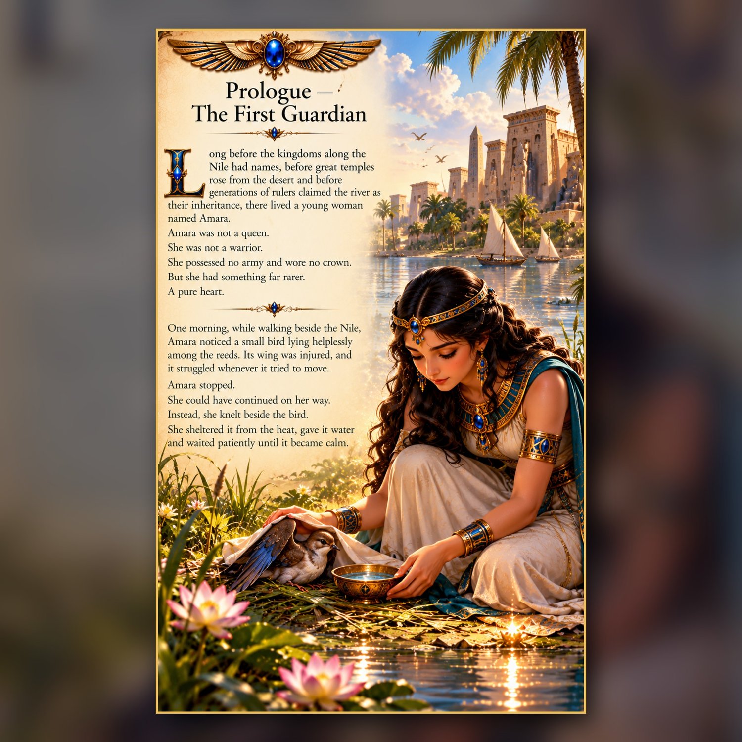The Last Guardian of the Nile | Egypt Visual Novel PDF
