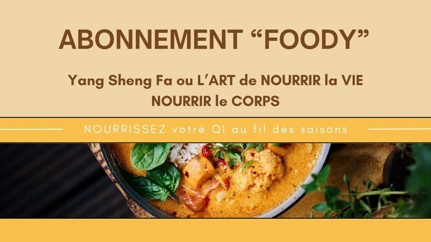 Les Abonnements Yang Sheng Fa