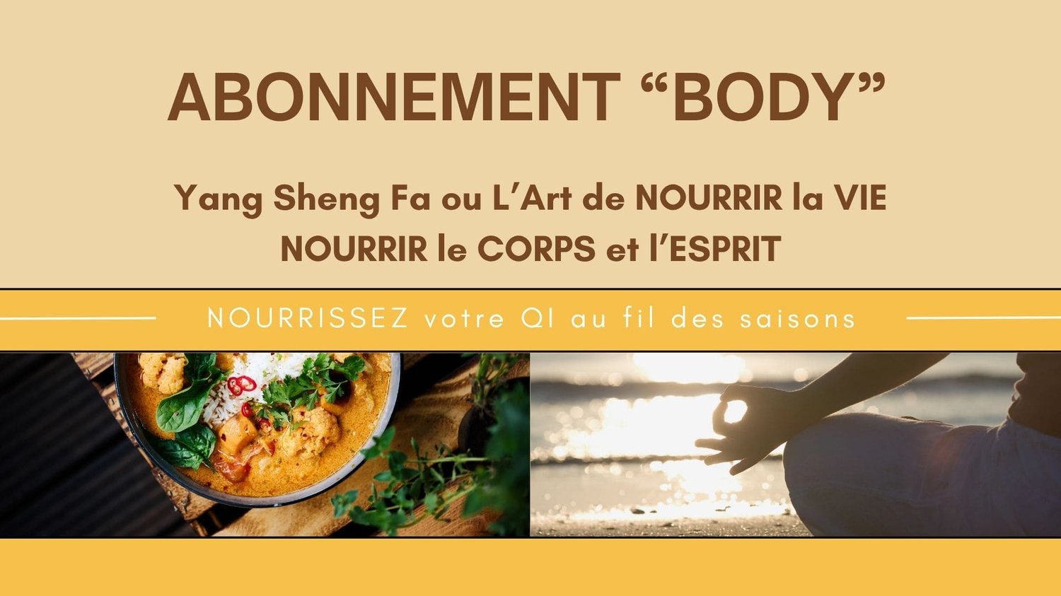 Les Abonnements Yang Sheng Fa