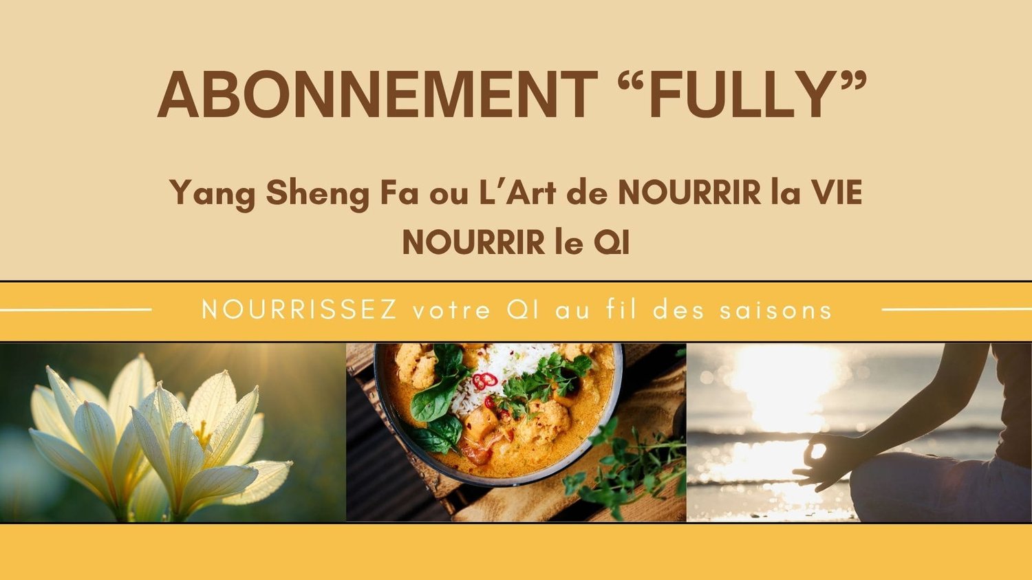 Les Abonnements Yang Sheng Fa