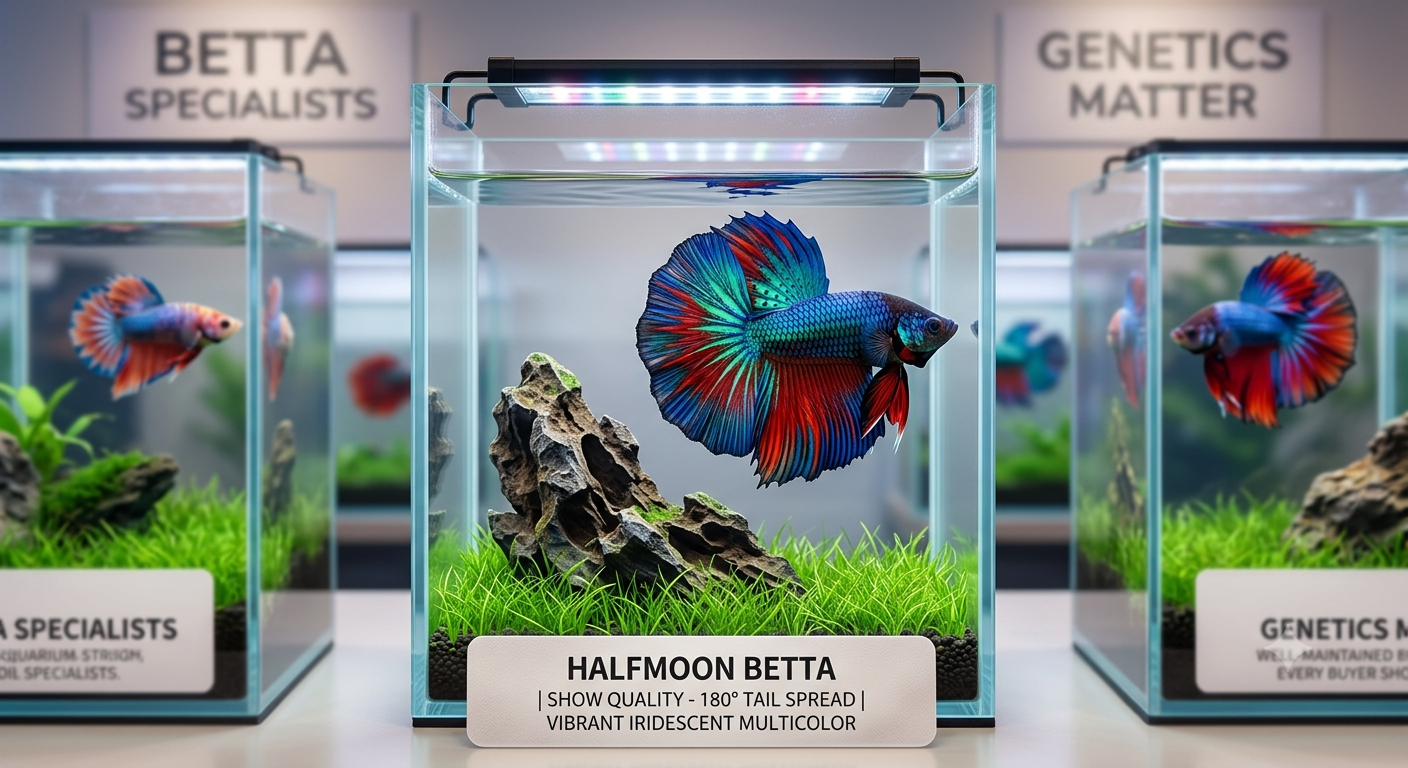 Red dragon betta