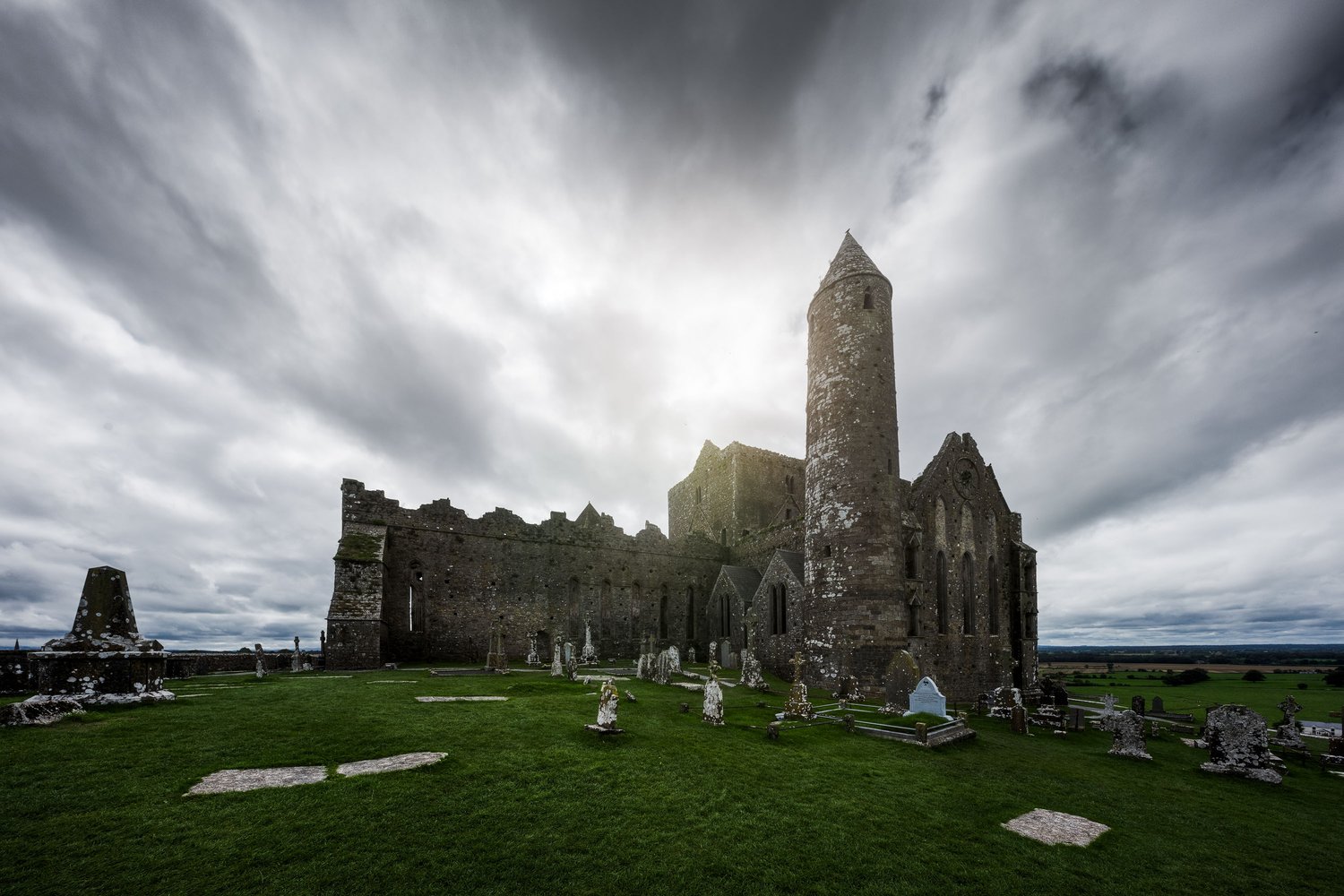 Ireland Rock of Cashel abbey cathedral ruin round tower church landscape history photography 1_1